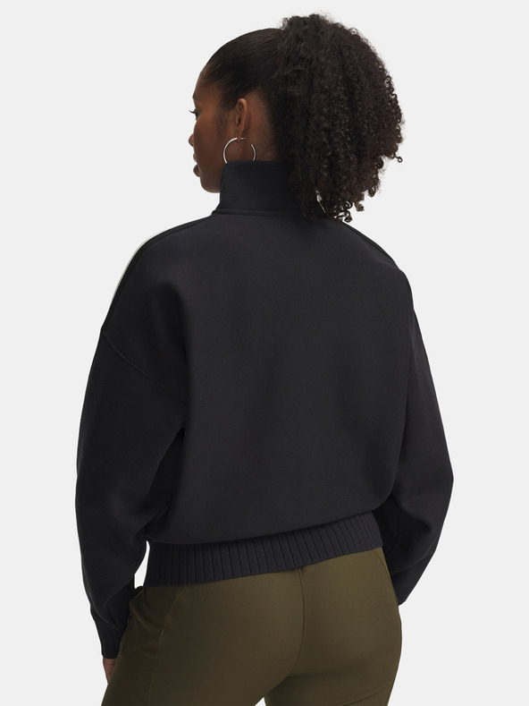 Under Armour Damen Hoodie Under Armour Icon HWT Fleece HZ-BLK