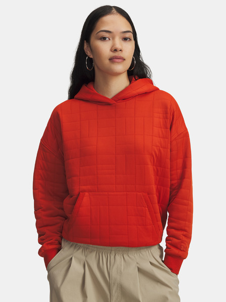 Under Armour Damen Hoodie Under Armour Unstoppable Flc Txtr Hoodie-ORG