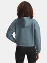 Under Armour Damen Hoodie Under Armour Rival Flc Piped HZ Hoodie-BLU