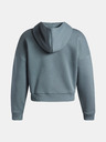 Under Armour Damen Hoodie Under Armour Rival Flc Piped HZ Hoodie-BLU
