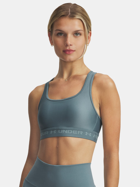 Under Armour Damen-Bustier Under Armour Crossback Mid Bra-BLU