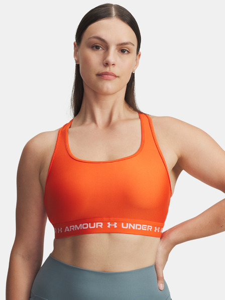 Under Armour Damen-Bustier Under Armour Crossback Mid Bra-ORG