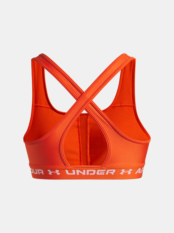 Under Armour Damen-Bustier Under Armour Crossback Mid Bra-ORG