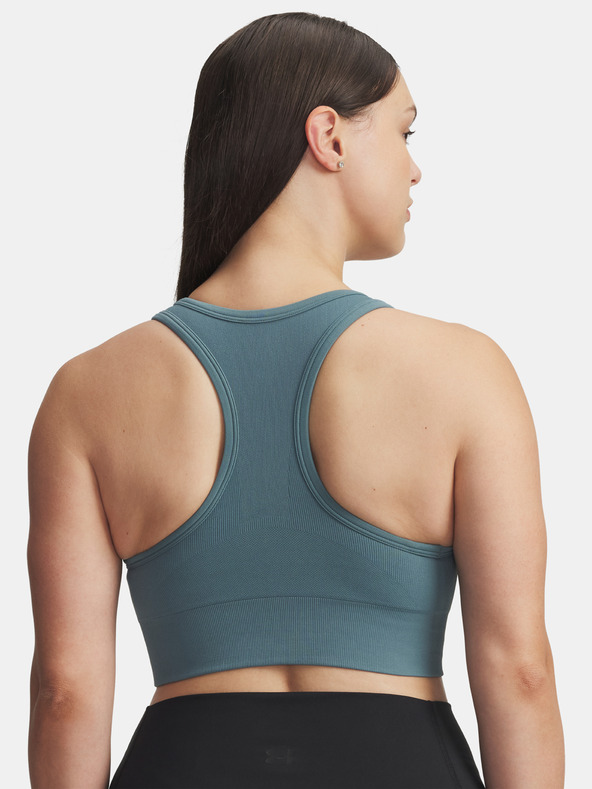 Under Armour Damen-Bustier Under Armour Vanish Seamless Mid Bra-BLU