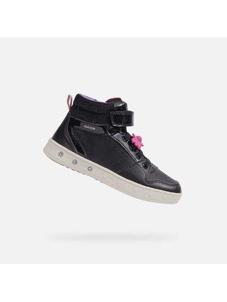Geox Schwarz Mädchen Geox Skylin Turnschuhe
