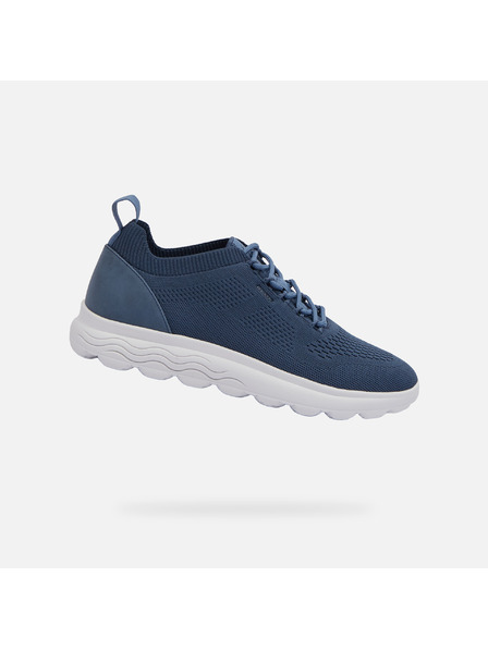Geox Hellblaue Herren Geox Spherica Turnschuhe