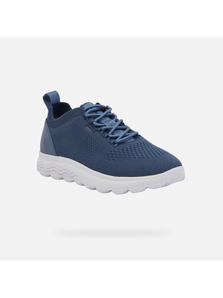 Geox Hellblaue Herren Geox Spherica Turnschuhe