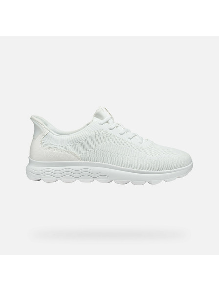 Geox Weiß Herren Geox Spherica Plus Turnschuhe