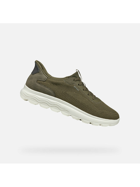 Geox Khaki Herren Geox Spherica Plus Turnschuhe