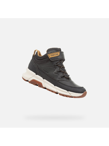 Geox Schwarz Jungen Stiefeletten Geox Flexyper Plus