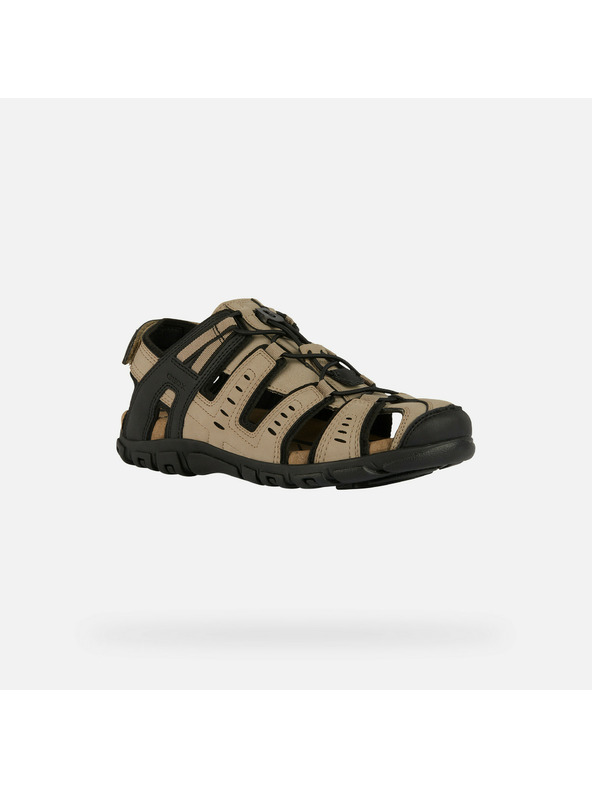 Geox Beige Herren-Sandalen Geox Strada