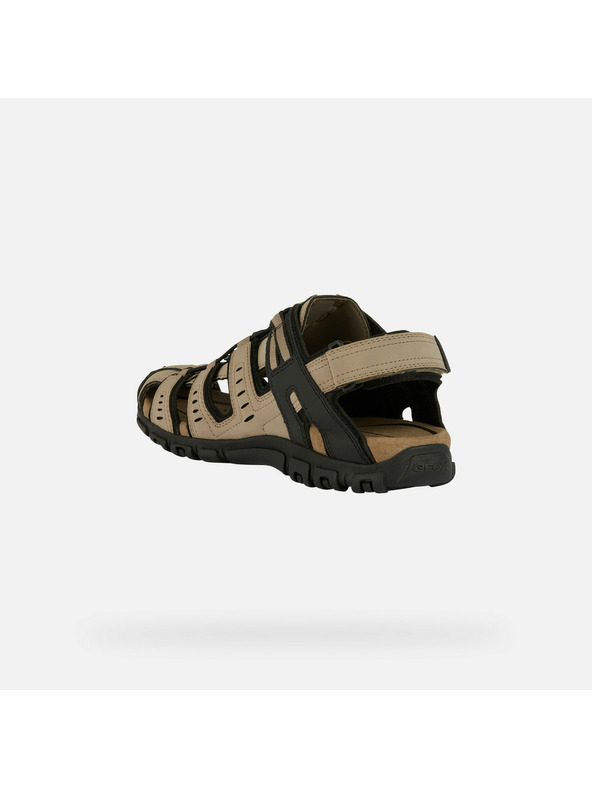 Geox Beige Herren-Sandalen Geox Strada