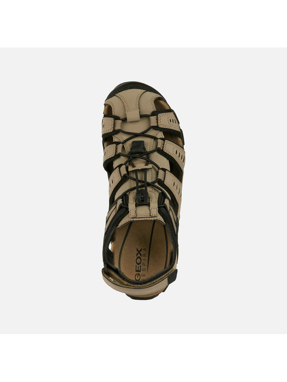 Geox Beige Herren-Sandalen Geox Strada
