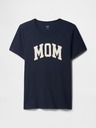 GAP Damen Baumwoll-T-Shirt MOM GAP