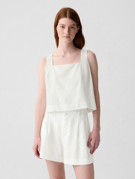 GAP Crop-Top aus Leinen GAP
