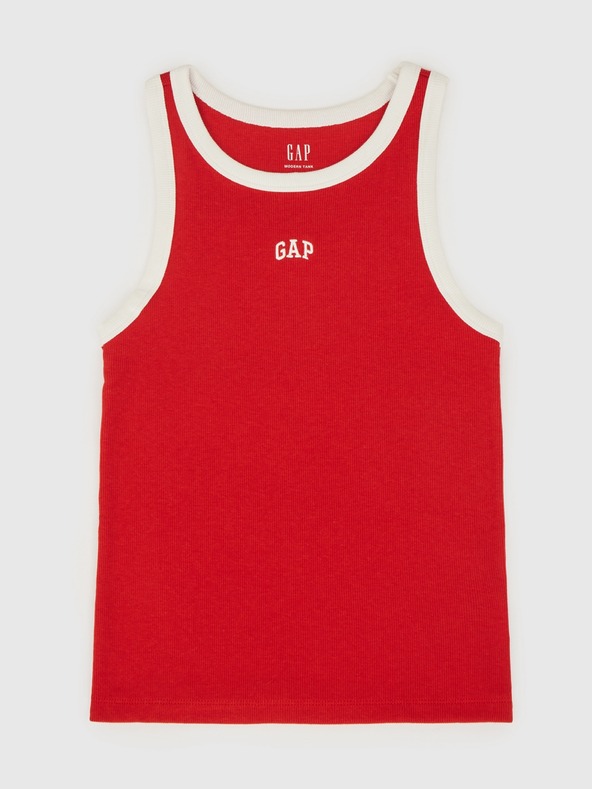 GAP Geripptes Top mit Logo GAP