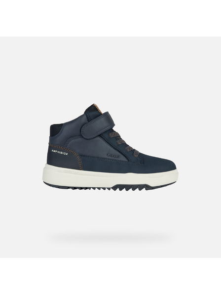 Geox Dark Blue Boys Ankle Boots Geox Bunshee B Abx