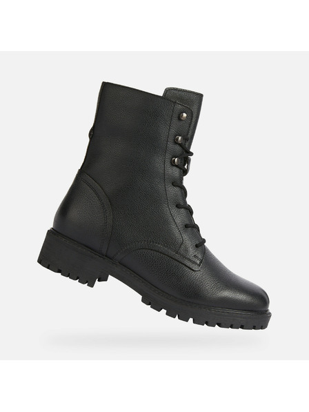 Geox Schwarze Damen-Stiefeletten Geox Hoara