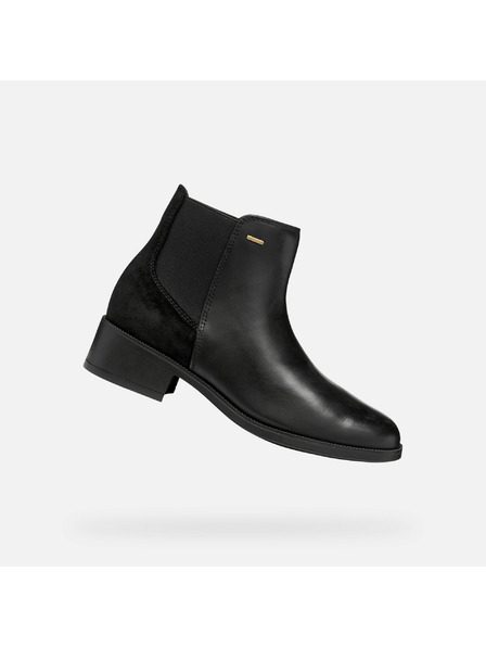 Geox Schwarze Damen-Stiefeletten Geox Camexia NP ABX