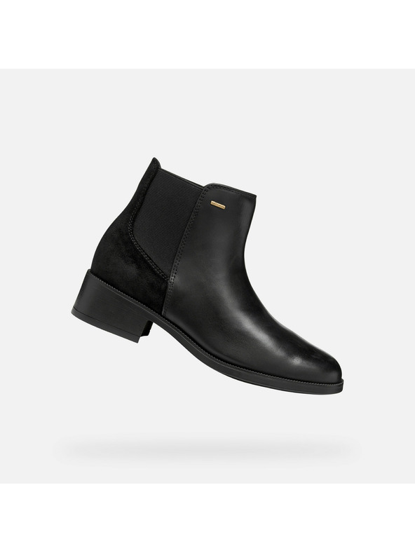 Geox Schwarze Damen-Stiefeletten Geox Camexia NP ABX