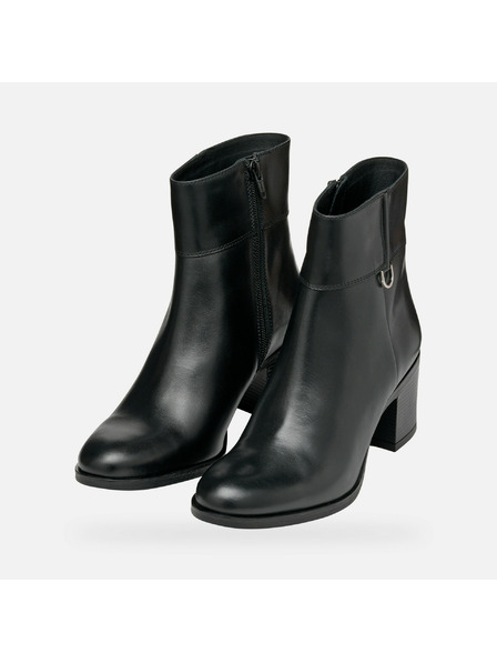 Geox Schwarze Damen-Stiefeletten Geox New Asheel