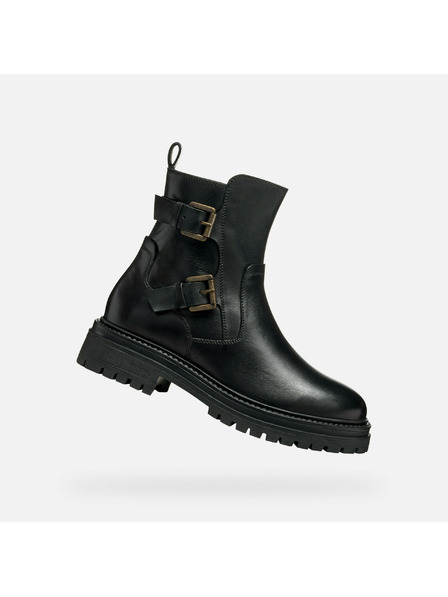 Geox Schwarz Damen Stiefelette Geox Iridea