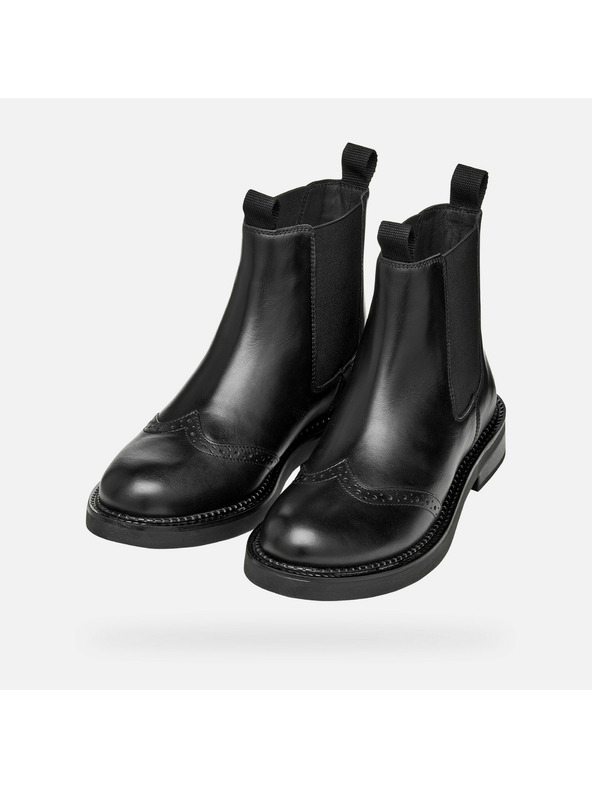 Geox Schwarze Geox Serilda Damenstiefeletten