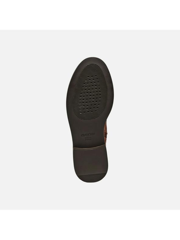 Geox Hellbraune Damen-Stiefelette Geox Serilda