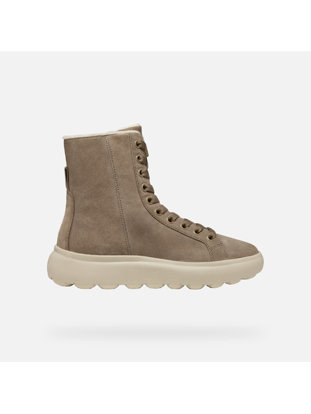 Geox Beige Damen Geox Spherica EC4.1 Stiefelette