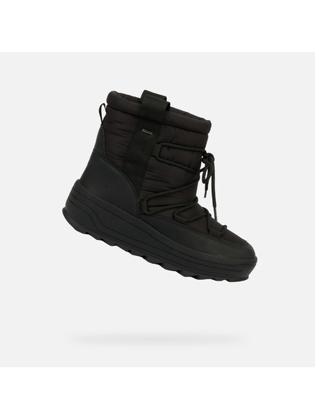 Geox Schwarze Damen-Ankle-Boots Geox Milleiny B ABX