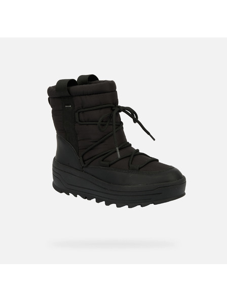 Geox Schwarze Damen-Ankle-Boots Geox Milleiny B ABX