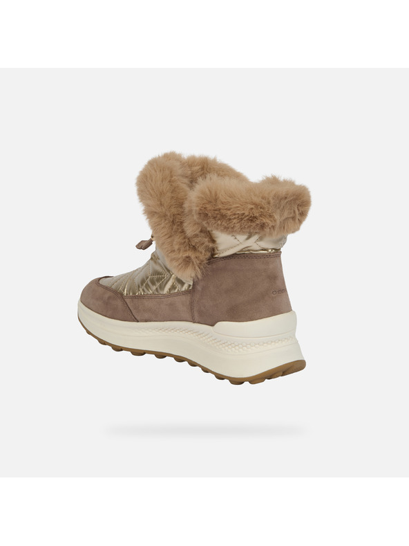 Geox Braune Damen-Stiefeletten Geox Spherica Actif X2