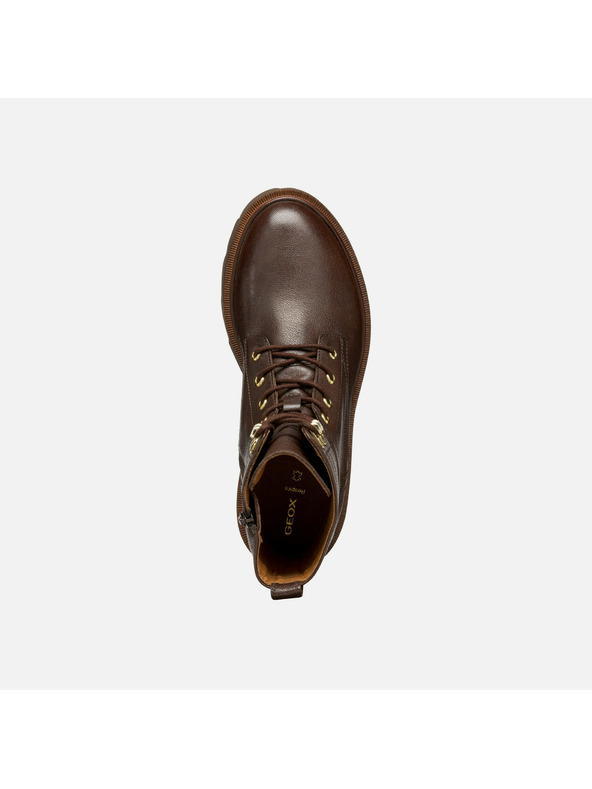 Geox Dunkelbraune Damen-Ankle-Boots Geox Norize