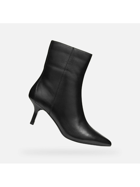 Geox Schwarze Damen-Ankle-Boots Geox Kleopy