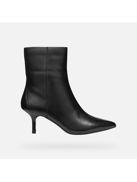 Geox Schwarze Damen-Ankle-Boots Geox Kleopy