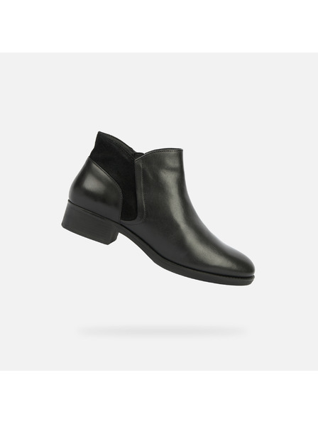 Geox Schwarze Damen Geox Felicity Stiefeletten