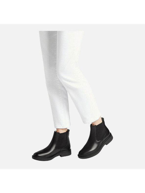 Geox Schwarze Damen Geox Spherica Ec1 Stiefeletten