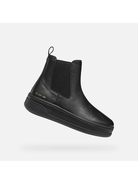 Geox Schwarze Damen-Ankle-Boots Geox Spherica Ecub-2