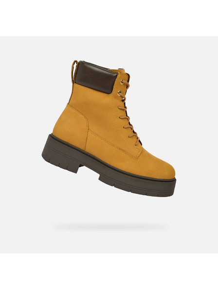 Geox Gelbe Damen-Ankle-Boots Geox Spherica EC7