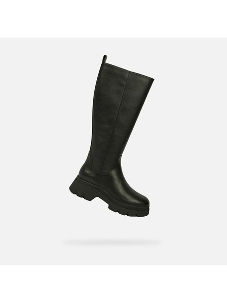 Geox Schwarze Damenstiefeletten Geox Pluette