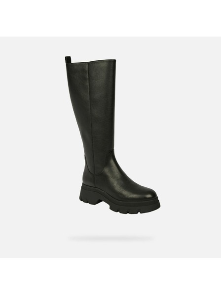 Geox Schwarze Damenstiefeletten Geox Pluette