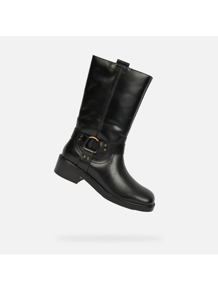 Geox Schwarze Damenstiefeletten Geox Nalvia