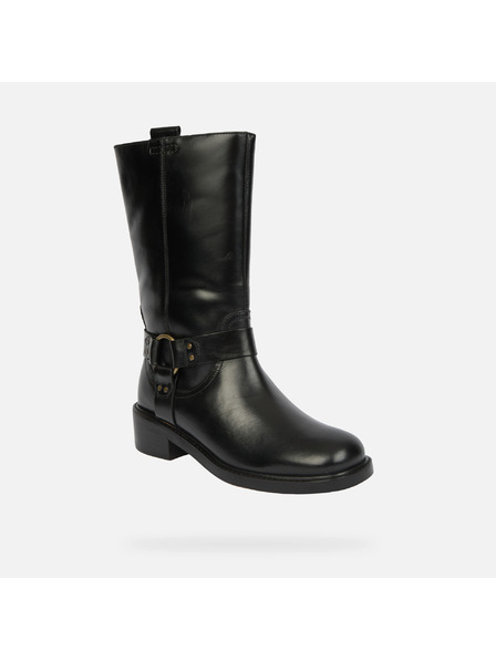 Geox Schwarze Damenstiefeletten Geox Nalvia