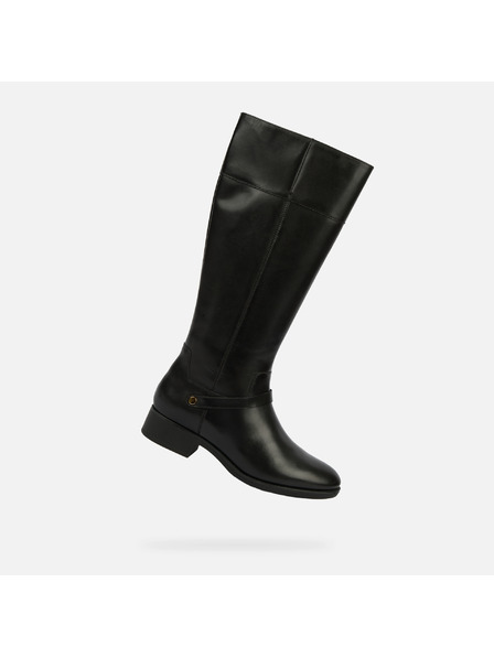 Geox Schwarze Damenstiefel Geox Felicity