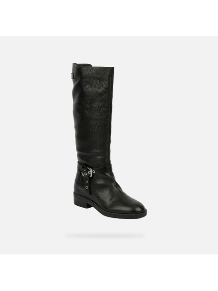 Geox Schwarze Damenstiefeletten Geox Larysse