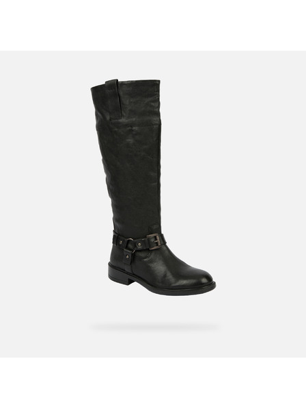 Geox Schwarze Damenstiefeletten Geox Catria