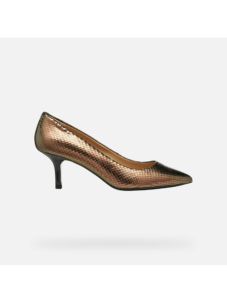 Geox Goldene Damenpumps Geox Kleopy