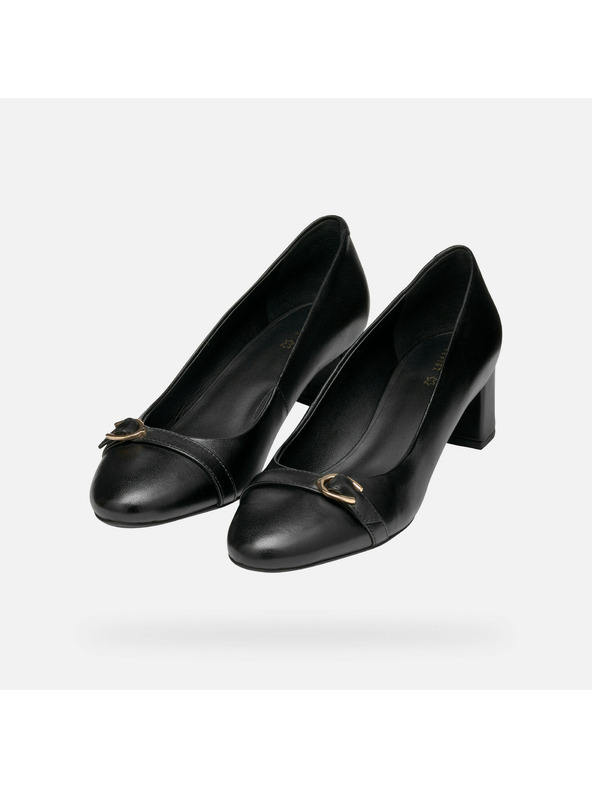 Geox Schwarze Damen-Pumps Geox Pheby 50