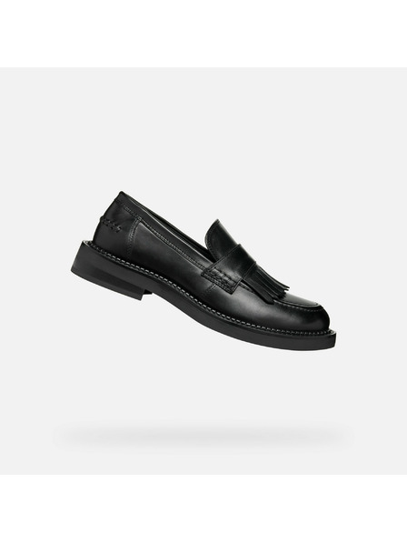 Geox Schwarze Damen-Mokassins Geox Serilda