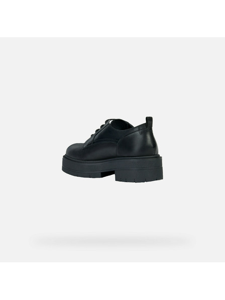 Geox Schwarze Damen-Halbschuhe Geox Spherica EC7